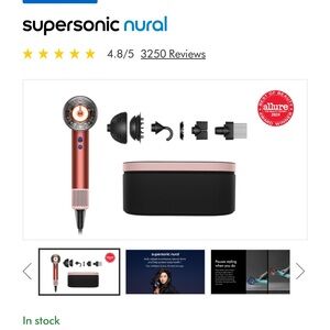 Dyson strawberry edition missing the diffuser never use it